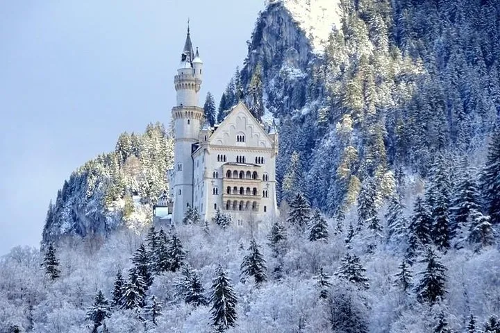 Winter castle, Christmas markets on a Neuschwanstein Castle tour from Munich, Bavaria, Germany