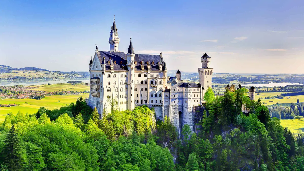Two castles by coach on a Neuschwanstein Castle tour from Munich, Bavaria, Germany